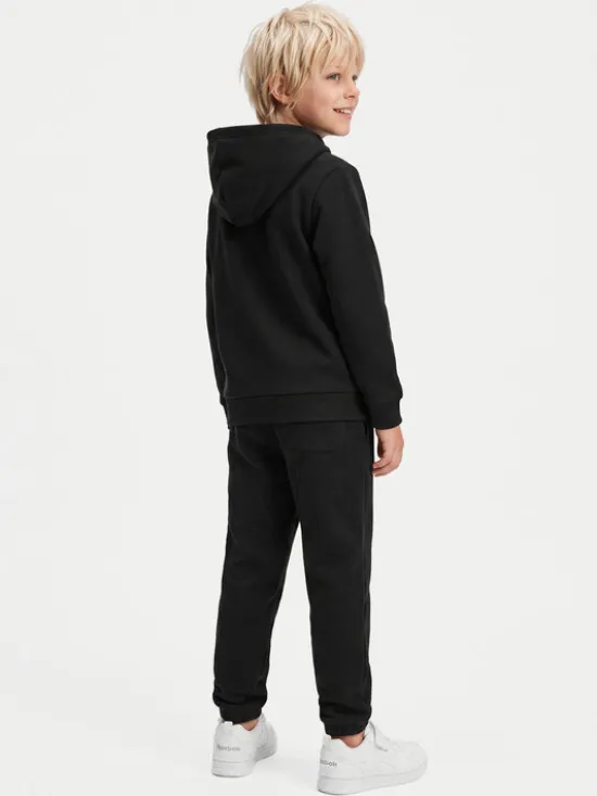 Reebok Komplet dresowy RK95228CCB Czarny Regular Fit
