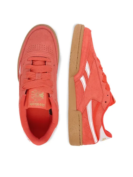 Reebok Sneakersy EO-CLUB C REVENGE 100238927 Pomarańczowy
