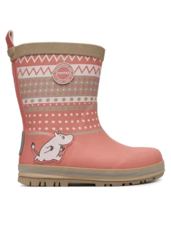Reima Kalosze Moomin Magisk Rain Boots 5400001B Różowy