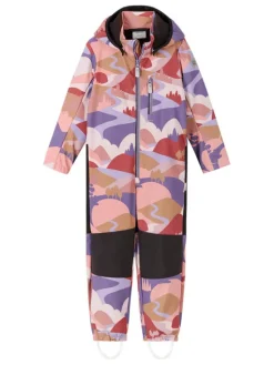 Reima Kombinezon softshell Nurmes 5100007C Kolorowy Regular Fit