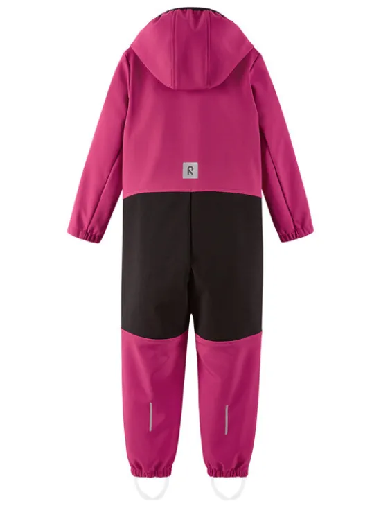 Reima Kombinezon softshell Nurmes 5100007B Różowy Regular Fit