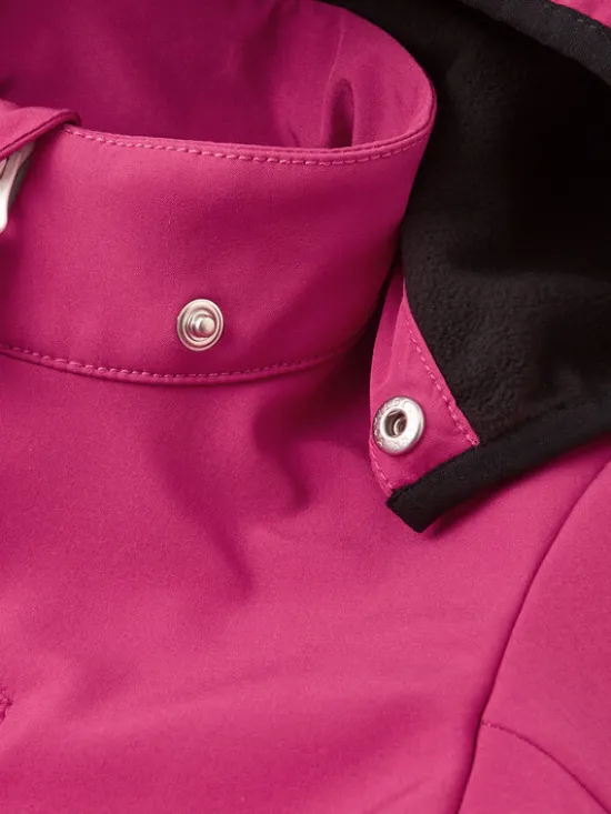 Reima Kombinezon softshell Nurmes 5100007B Różowy Regular Fit