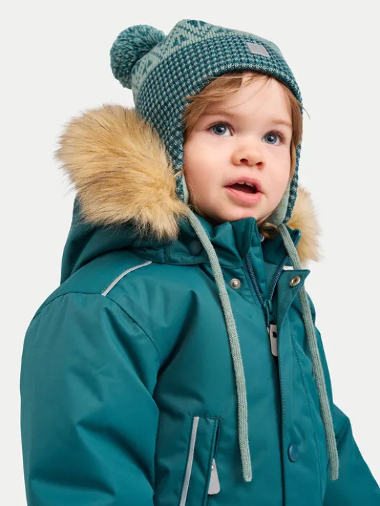Reima Kombinezon zimowy Gotland 5100117C Zielony ciemny Regular Fit