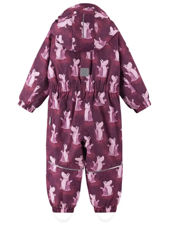 Reima Kombinezon zimowy Moomin Lyster 5100011D Fioletowy Regular Fit