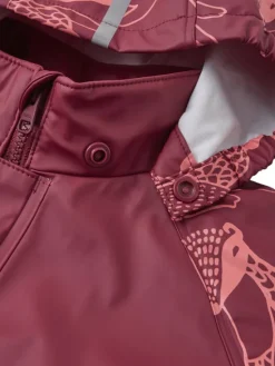 Reima Kombinezon zimowy Roiske 5100022A Czerwony Regular Fit