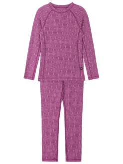 Reima Komplet bielizny termoaktywnej Taival 5200032A Fioletowy Slim Fit