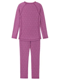 Reima Komplet bielizny termoaktywnej Taival 5200032A Fioletowy Slim Fit