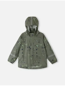 Reima Kurtka przeciwdeszczowa 5100025A-8923 Zielony Regular Fit