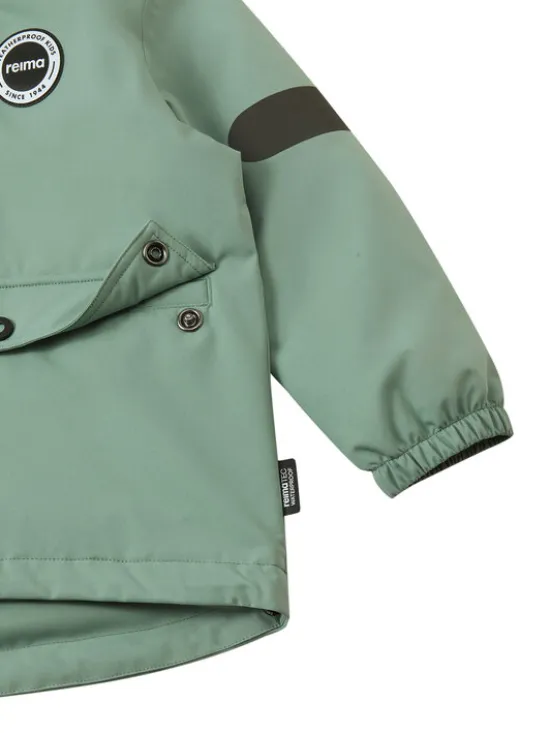 Reima Kurtka przeciwdeszczowa Symppis 5100045B Zielony Regular Fit