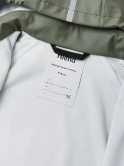 Reima Kurtka przeciwdeszczowa Lampi 5100023A Zielony Regular Fit