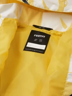 Reima Kurtka przeciwdeszczowa Anise 5100172B Żółty Regular Fit