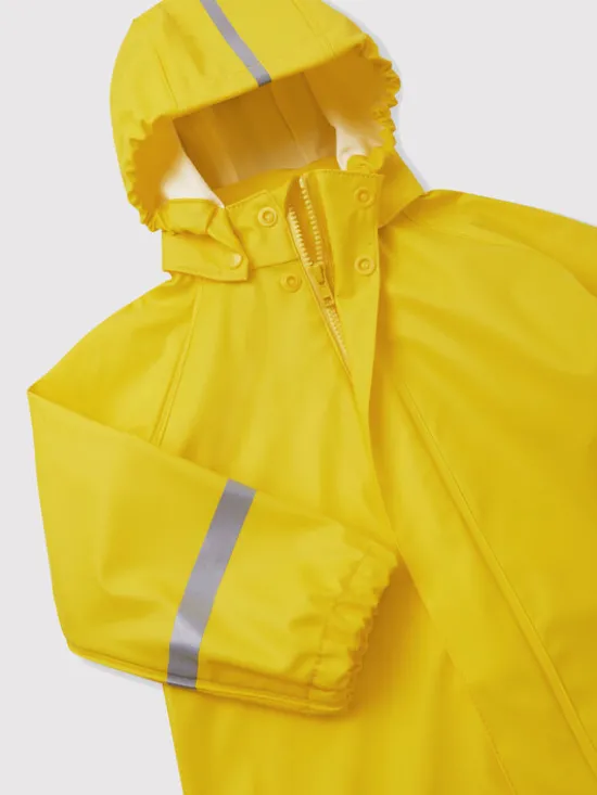 Reima Kurtka przeciwdeszczowa Lampi 5100023A Żółty Regular Fit