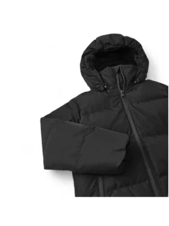 Reima Kurtka puchowa 5100282A-9990 Czarny Regular Fit