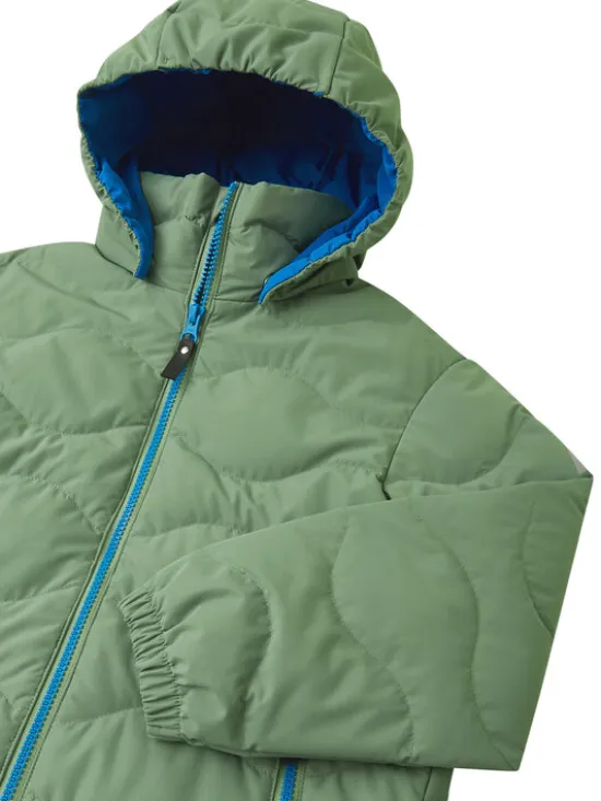 Reima Kurtka puchowa Fossila 5100058B Zielony Regular Fit