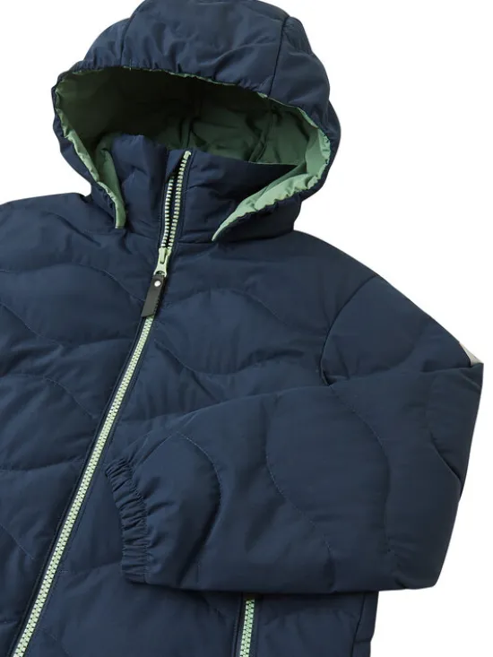 Reima Kurtka puchowa Fossila 5100058B Granatowy Regular Fit