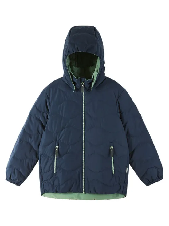 Reima Kurtka puchowa Fossila 5100058B Granatowy Regular Fit