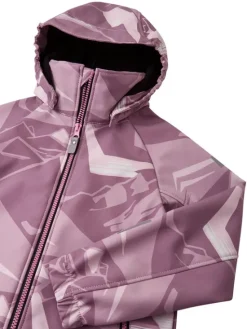 Reima Kurtka softshell Aitoo 5100139B Różowy Regular Fit