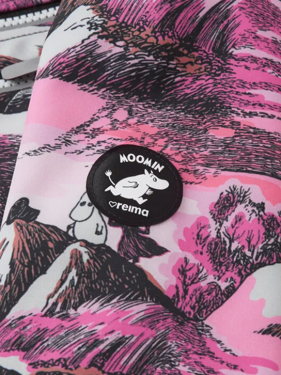 Reima Kurtka softshell Moomin Vantti 5100009E Kolorowy Regular Fit