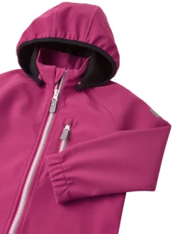 Reima Kurtka softshell Vantti 5100009C Różowy Regular Fit