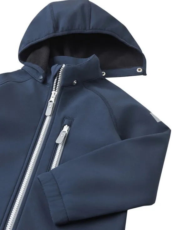 Reima Kurtka softshell Vantti 5100009C Granatowy Regular Fit