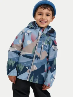 Reima Kurtka softshell Vantti 5100009D Granatowy Regular Fit