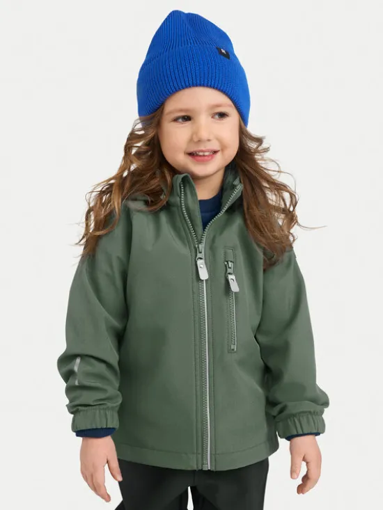 Reima Kurtka softshell Vantti 5100009C Zielony Regular Fit