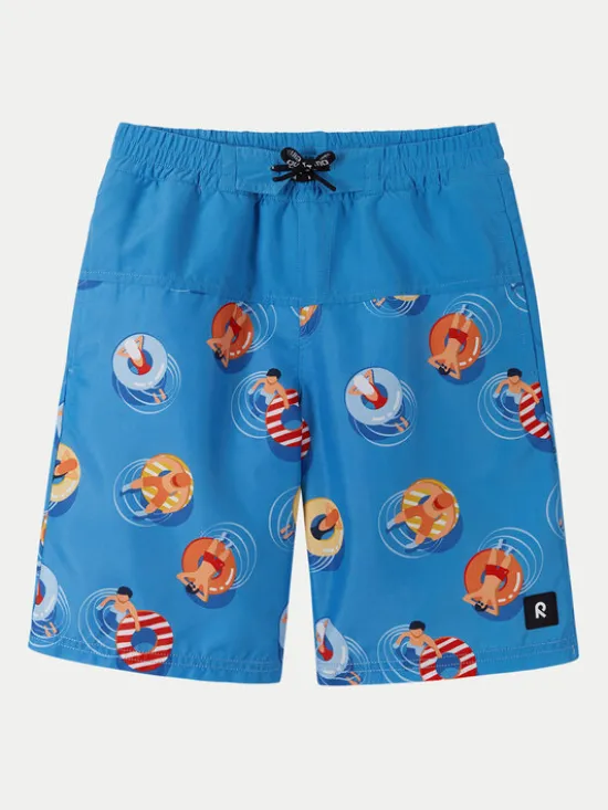 Reima Szorty kąpielowe Papaija 5200155B Niebieski Regular Fit