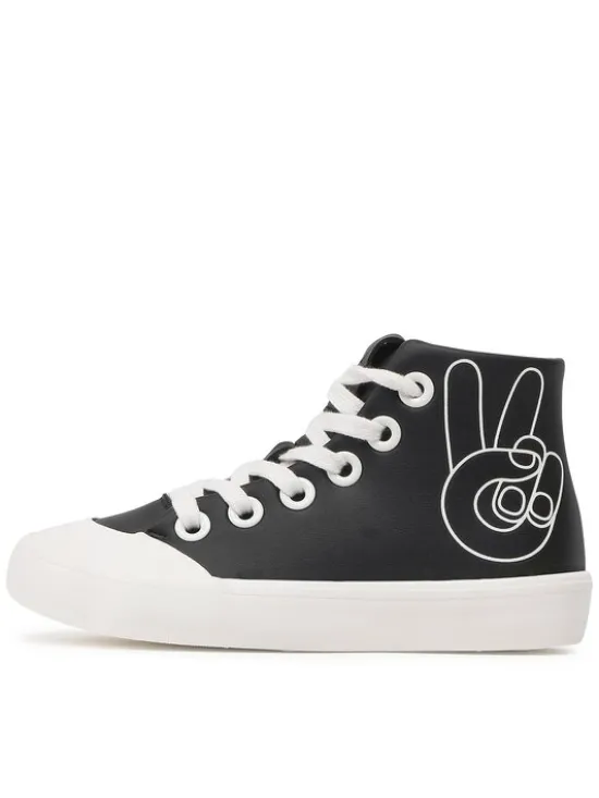 Reima Trampki Peace High-Top 5400092A Czarny