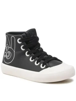 Reima Trampki Peace High-Top 5400092A Czarny