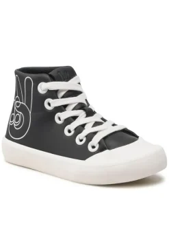 Reima Trampki Peace High-Top 5400092A Czarny