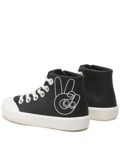 Reima Trampki Peace High-Top 5400092A Czarny