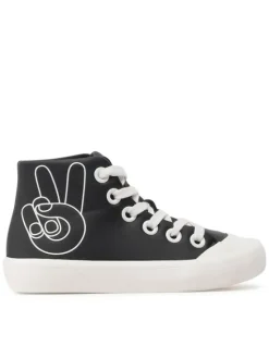 Reima Trampki Peace High-Top 5400092A Czarny