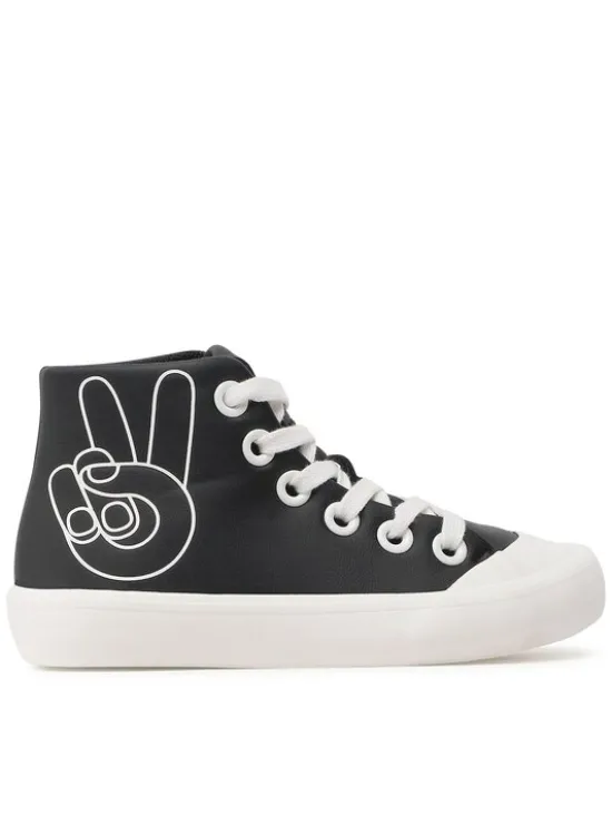 Reima Trampki Peace High-Top 5400092A Czarny