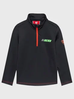 Rossignol Koszulka techniczna Boy Hero RLLYL04 Czarny Regular Fit