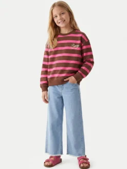 Roxy Bluza Little Things ERGFT04023 Kolorowy Relaxed Fit
