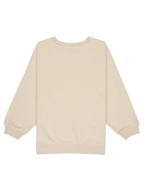 Roxy Bluza Morning Hike Brushed ERGFT04027 Beżowy Regular Fit