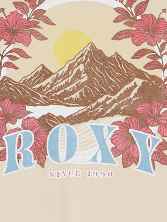 Roxy Bluza Morning Hike Brushed ERGFT04027 Beżowy Regular Fit
