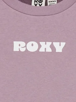 Roxy Bluza Surf Feeling Brushed ERGFT04026 Fioletowy Relaxed Fit