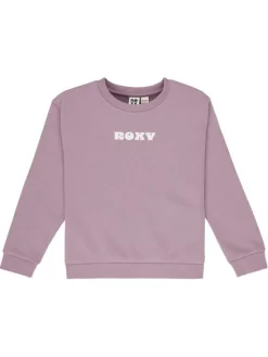 Roxy Bluza Surf Feeling Brushed ERGFT04026 Fioletowy Relaxed Fit