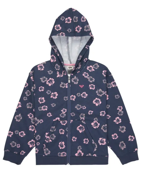 Roxy Bluza Twenty Five Miles ERGFT04024 Granatowy Relaxed Fit