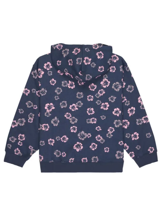 Roxy Bluza Twenty Five Miles ERGFT04024 Granatowy Relaxed Fit