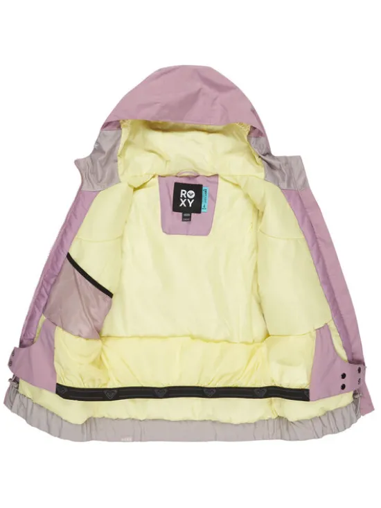 Roxy Kurtka narciarska Hekla Ice ERGTJ03204 Różowy Relaxed Fit