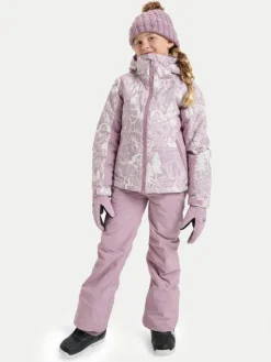 Roxy Kurtka snowboardowa Free Jet ERGTJ03198 Różowy Slim Fit