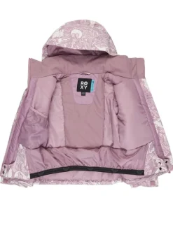 Roxy Kurtka snowboardowa Free Jet ERGTJ03198 Różowy Slim Fit