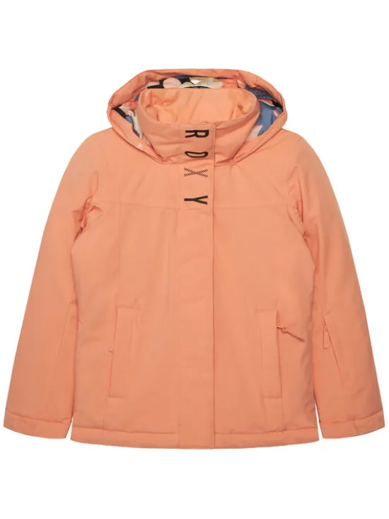 Roxy Kurtka snowboardowa Galaxy ERGTJ03179 Koralowy Regular Fit