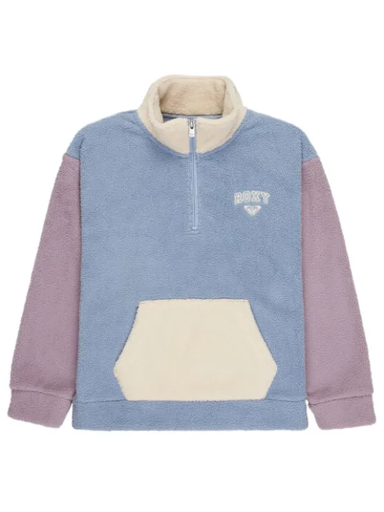 Roxy Polar Lazy Weekend ERGPF03087 Niebieski Regular Fit