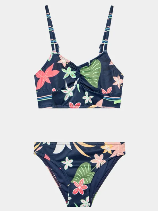 Roxy Strój kąpielowy Vacay For Life ERGX203490 Granatowy