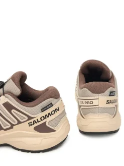 Salomon Buty do biegania XA PRO WP J L49308100 Beżowy jasny