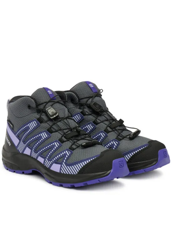 Salomon Trekkingi Xa Pro V8 Mid Waterproof L47857300 Szary