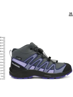 Salomon Trekkingi Xa Pro V8 Mid Waterproof L47857300 Szary